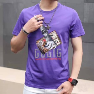 디지털 니트 티셔츠